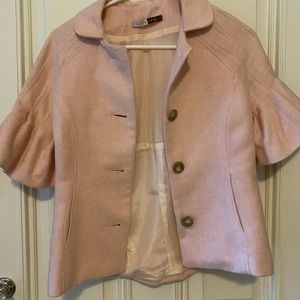 Lelarose shortsleeved button down jacket